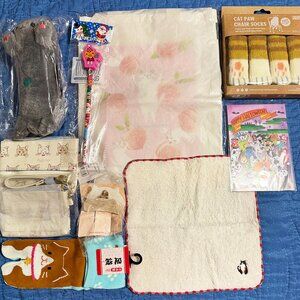 NEW Big Cute Kawaii Kitty Cat Lot Accessories & Stationery